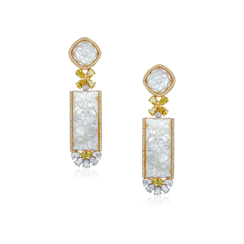 Mother of Pearl Earrings – 7th Avenue Jewellery